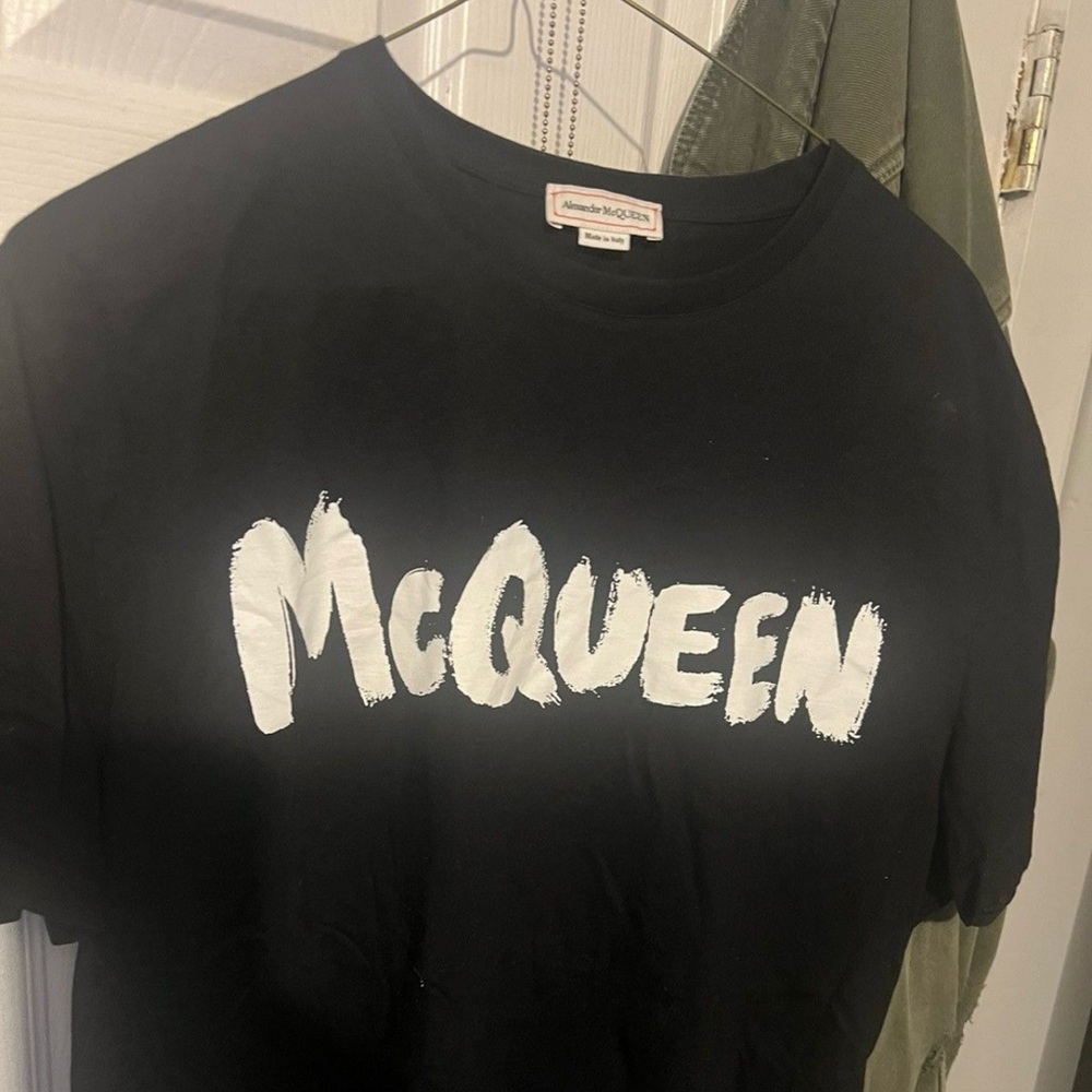 Alexander McQueen Graffiti T